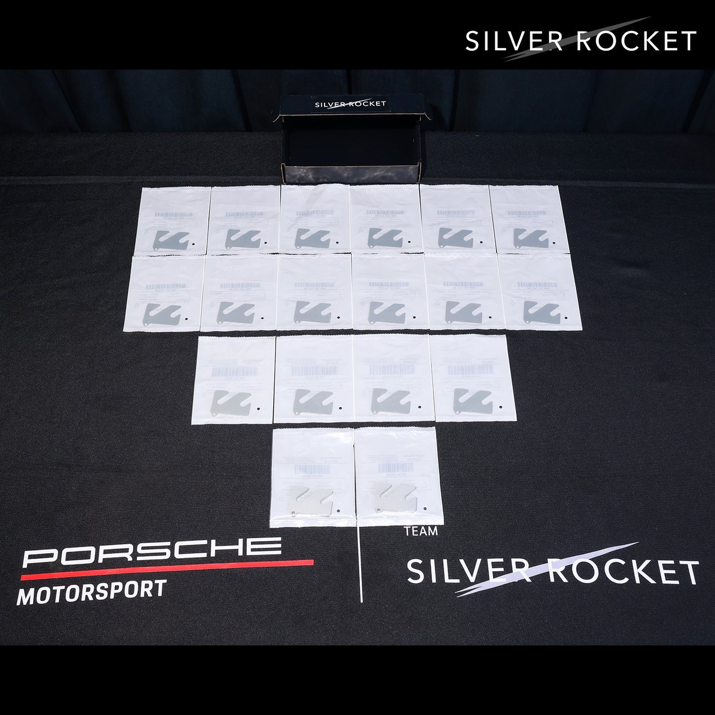 SilverRocket PORSCHE MOTORSPORT LCA CAMBER SHIMS PACK [PORSCHE 981 / 718 / GT4 / RS]