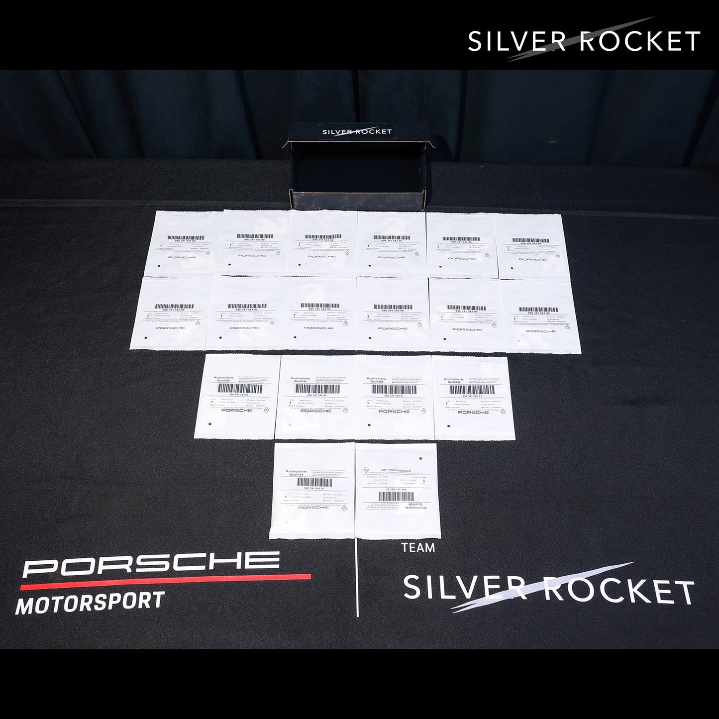 SilverRocket PORSCHE MOTORSPORT LCA CAMBER SHIMS PACK [PORSCHE 981 / 718 / GT4 / RS]