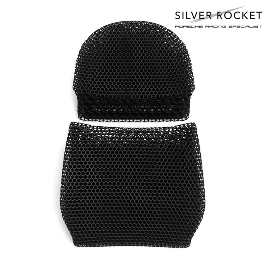 SilverRocket 3D AIR-COOLED POROUS SEAT INSERT FOR PORSCHE LWB SEAT V2.0 [PORSCHE 991 / 992 / GT3 / RS, 981 / 718 / GT4 / RS]