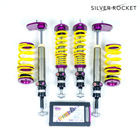 SilverRocket カスタム KW GT4 RS V4 レーシング コイルオーバーキット [ポルシェ 718 GT4 RS]