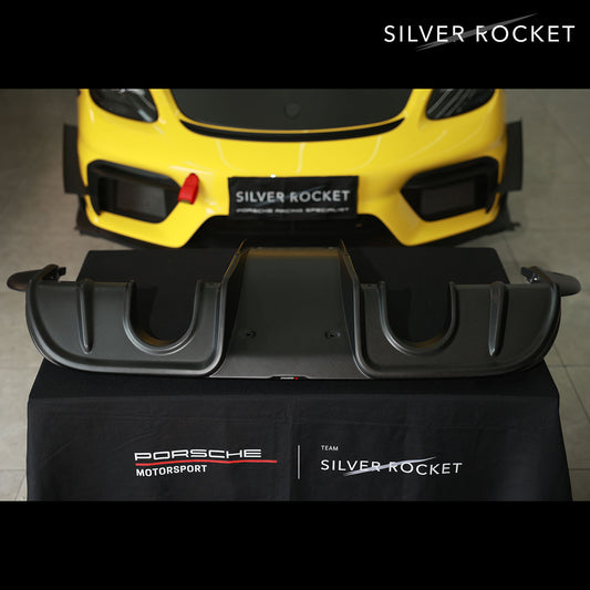 Akrapovic 718 GT4 RS LIGHTWEIGHT REAR CARBON FIBER DIFFUSER