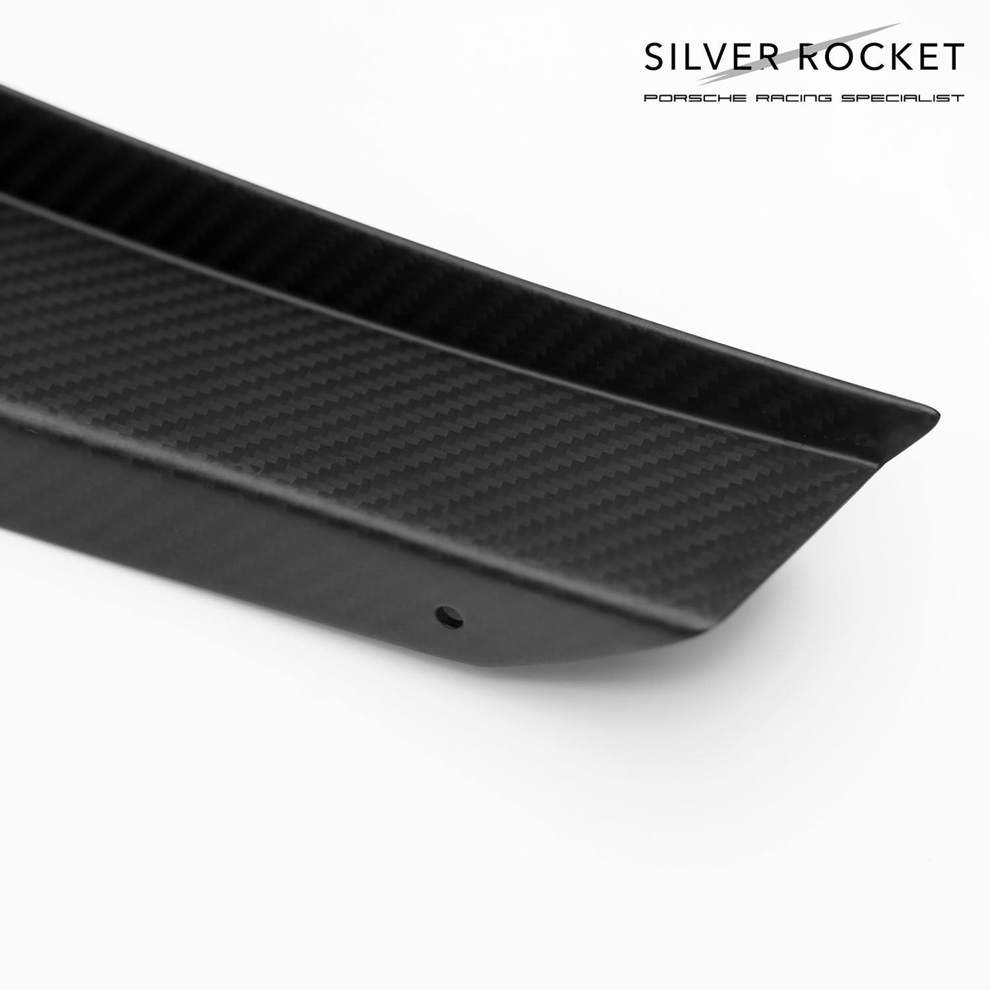 SilverRocket DRY CARBON FIBER PRO DIVE PLANE & LOWER SIDE SPOILER PACK - 9F2806583 / 9F2806584 [PORSCHE 718 GT4 Clubsport / 718 GT4 RS Clubsport]