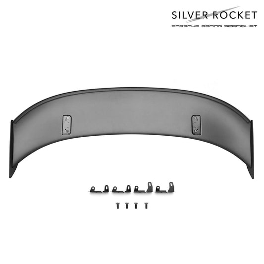 SilverRocket DRY CARBON FIBER CLUBSPORT REAR WING V2.0 [PORSCHE 981 / 718 / GT4 / RS / Clubsport]