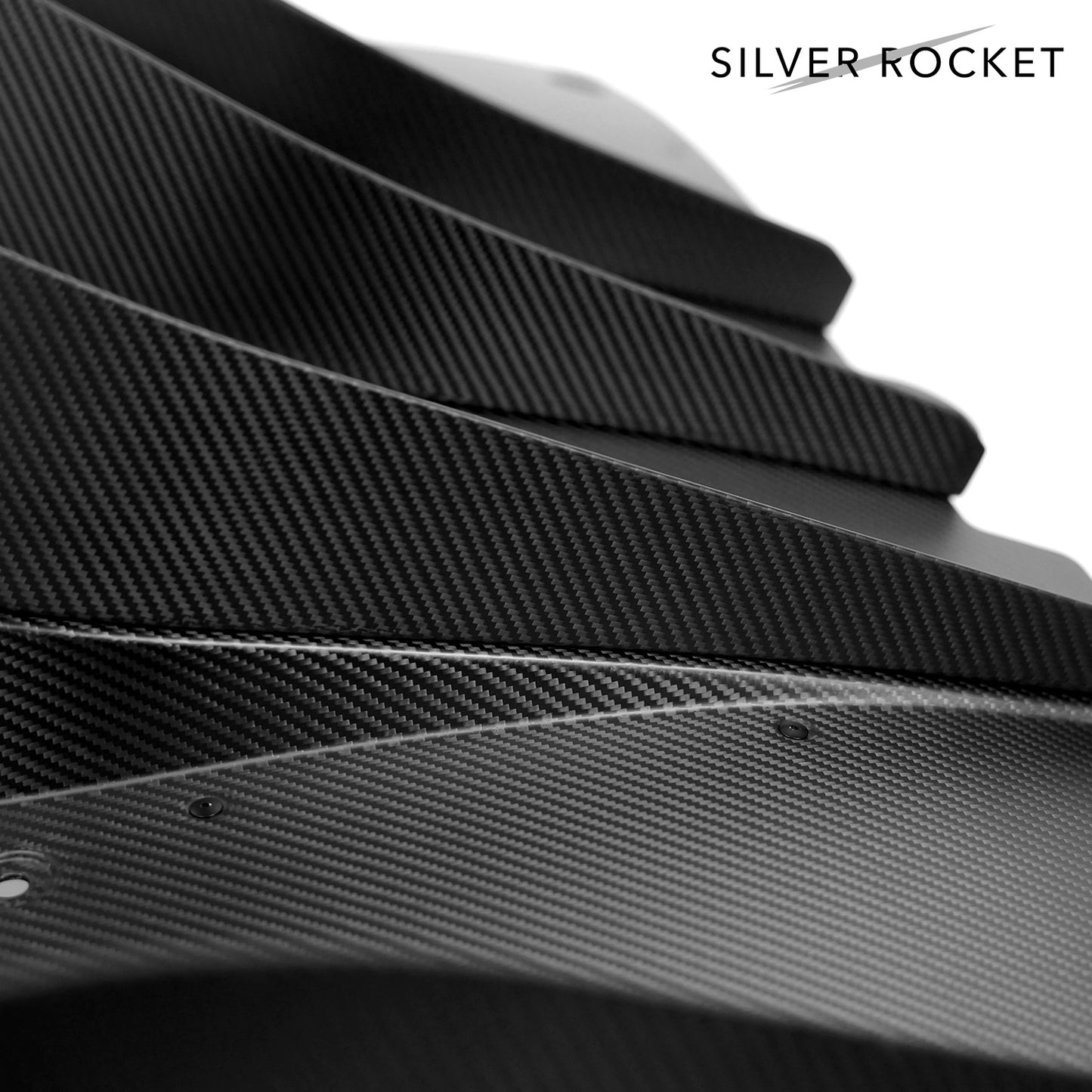 SilverRocket ULTRA DOWNFORCE DRY CARBON FIBER REAR DIFFUSER [PORSCHE 718 GT4 RS]