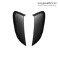 SilverRocket DRY CARBON FIBER REAR SIDE AIR INTAKE COVER [PORSCHE 981 / 718 / GT4 / RS / Clubsport]