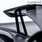 SilverRocket GT4 3-INCH SWAN NECK WING RISER - OEM 2017 ALUMINIUM [PORSCHE 981 / 718 GT4 / Clubsport, 718 GT4 RS Clubsport]