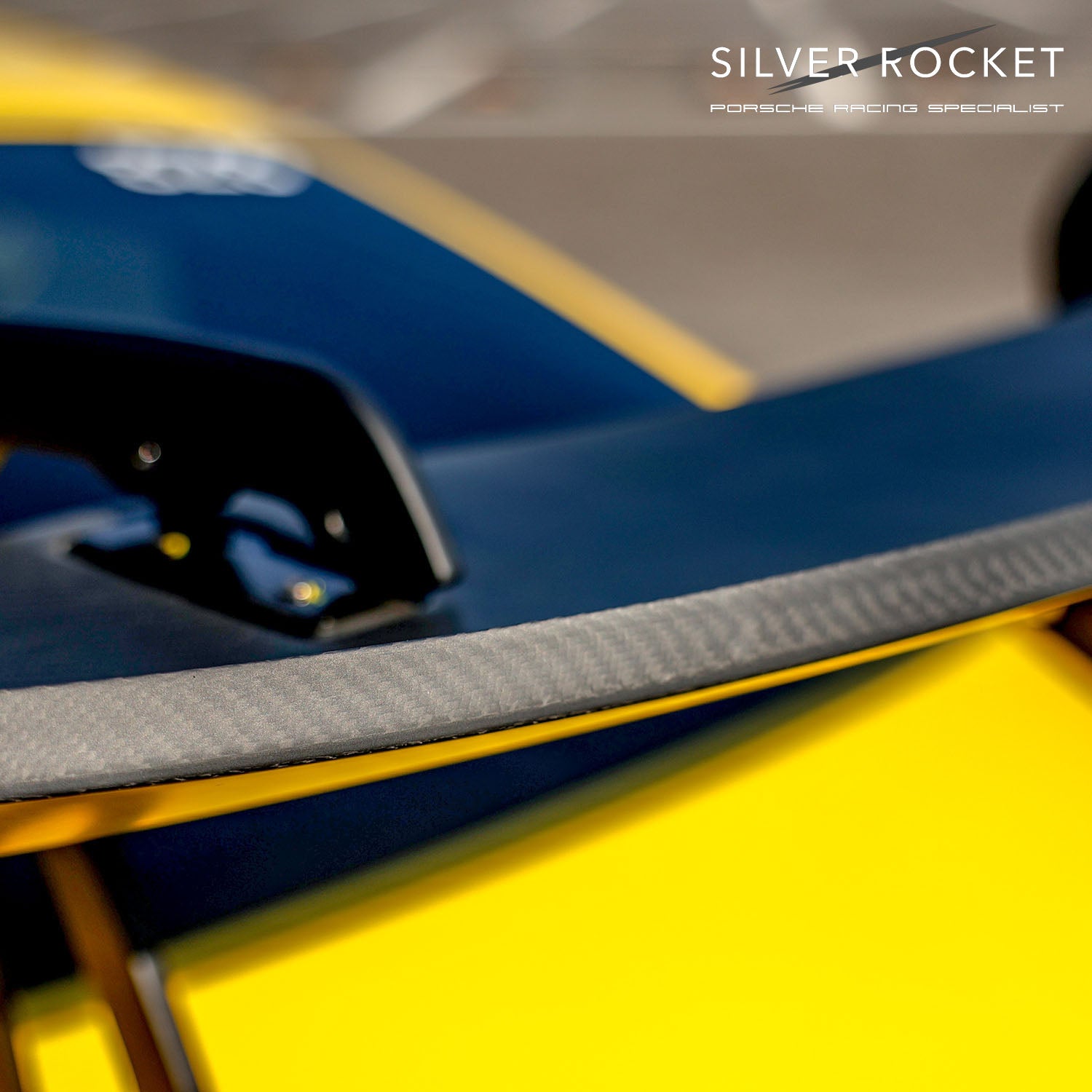 SilverRocket DRY CARBON FIBER CLUBSPORT REAR WING [PORSCHE 718