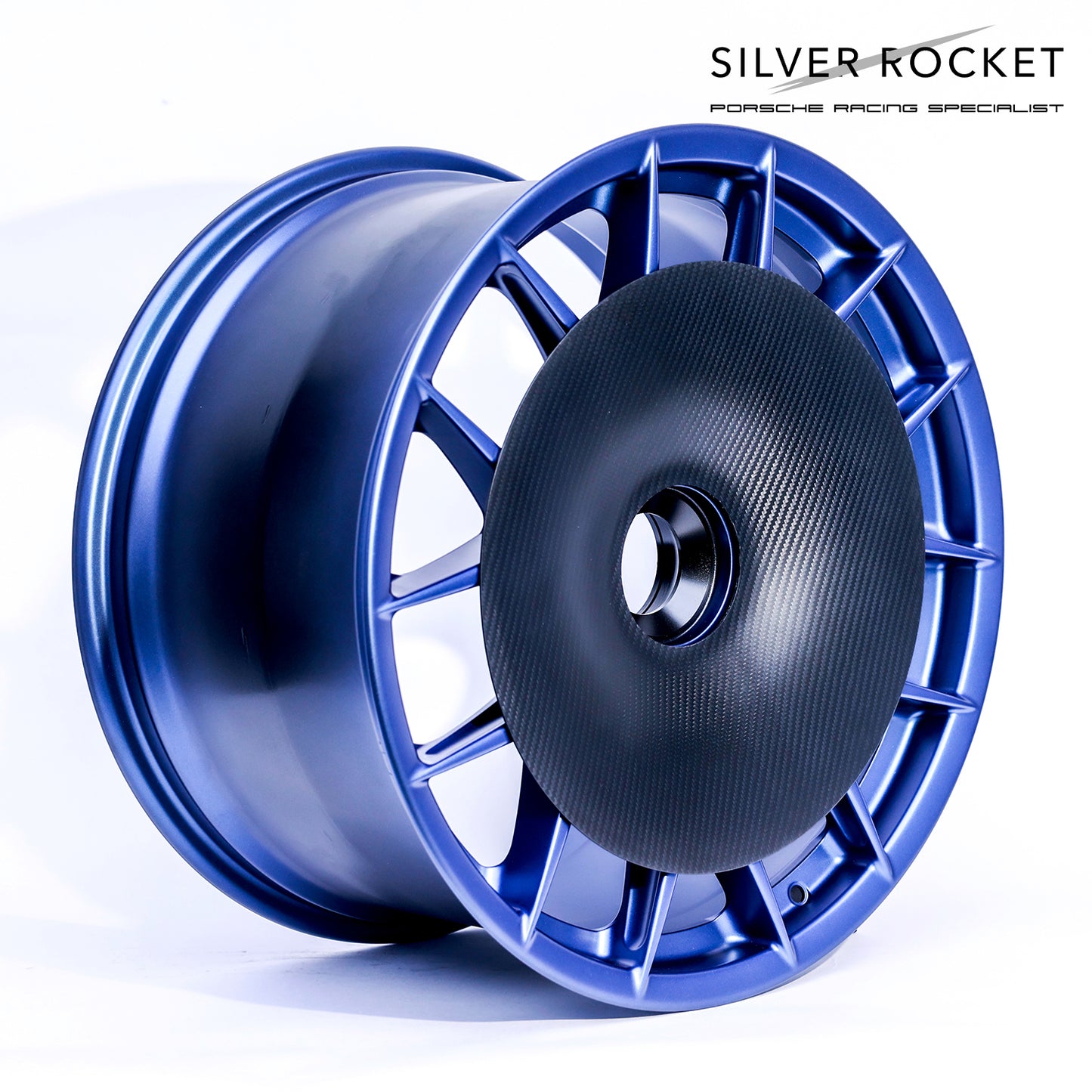 SilverRocket DRY CARBON FIBER R-HR AERODISC (for Magnesium Rims) [PORSCHE 718 GT4 RS]