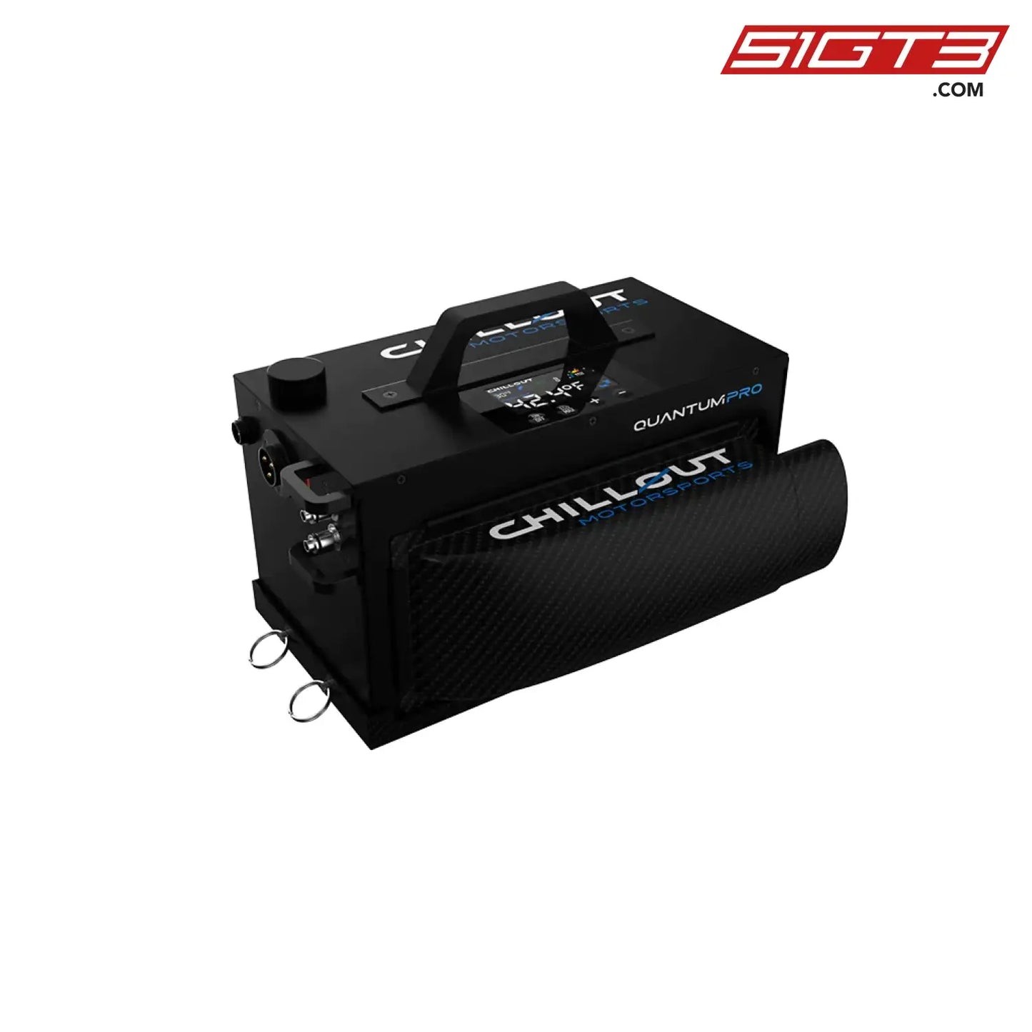 3" 90º Ultra Slimline Carbon Fiber Plenum - Co-Usp3 [Chillout Systems]