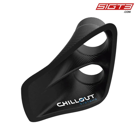 3’ Carbon Fiber Naca Duct (Dual) - Co-Np-32 [Chillout Systems]
