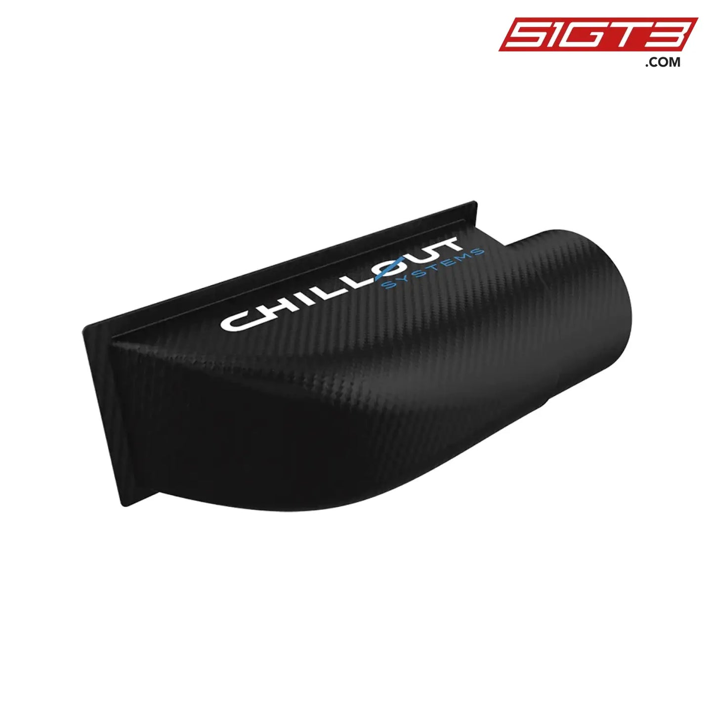 4 Carbon Fiber 90�� Air Ducting Plenum - P90-4 [Chillout Systems]