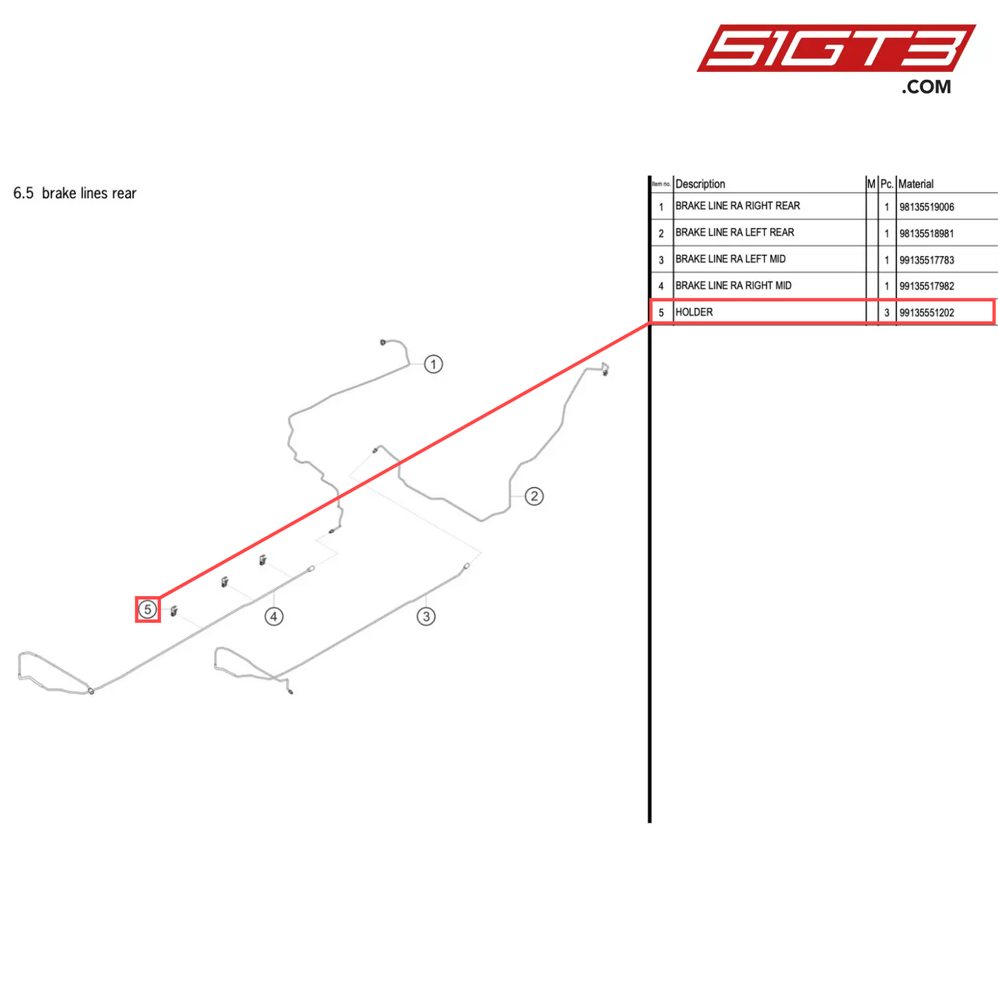 HOLDER - 99135551202 [PORSCHE 718 Cayman GT4 RS Clubsport]