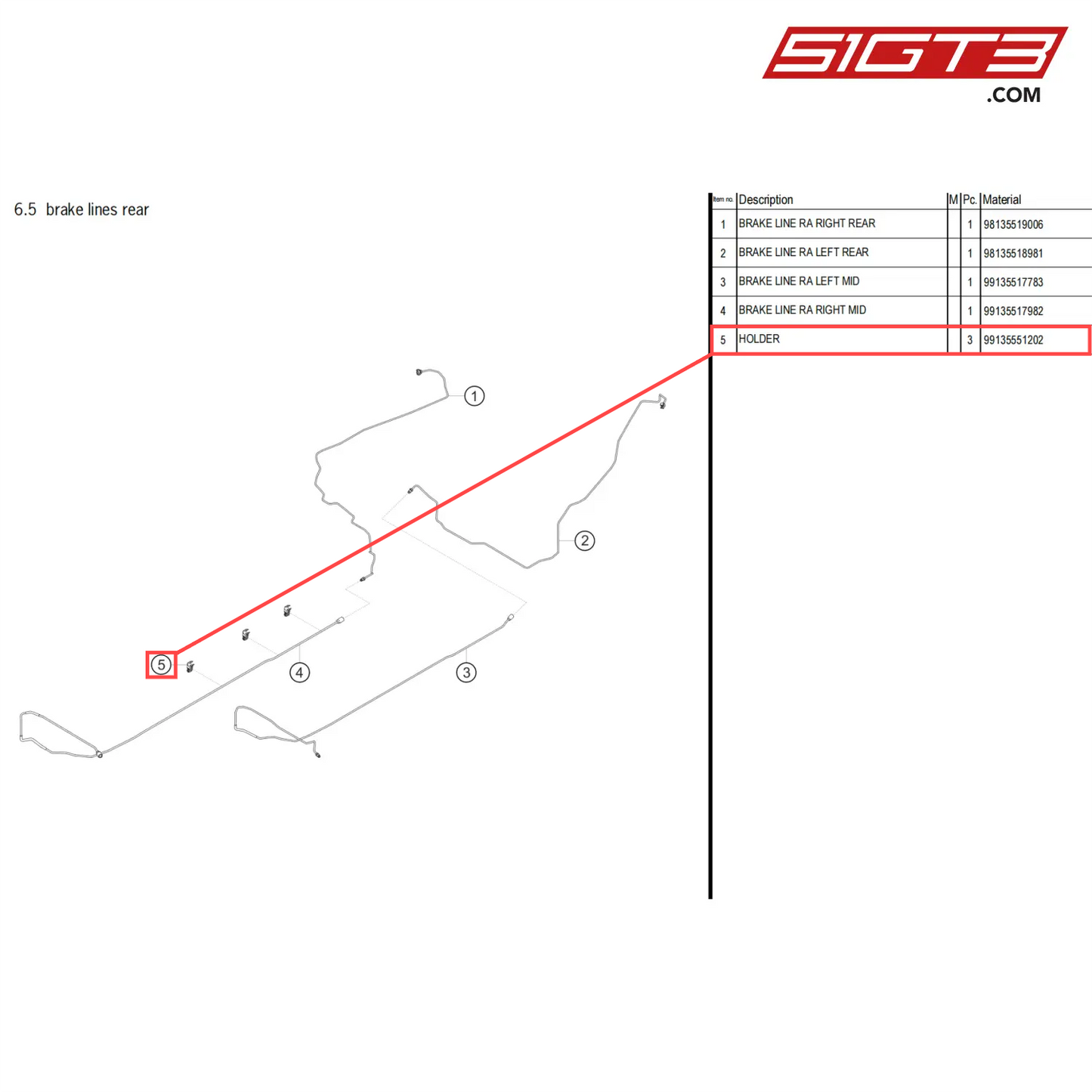 HOLDER - 99135551202 [PORSCHE 718 Cayman GT4 Clubsport]