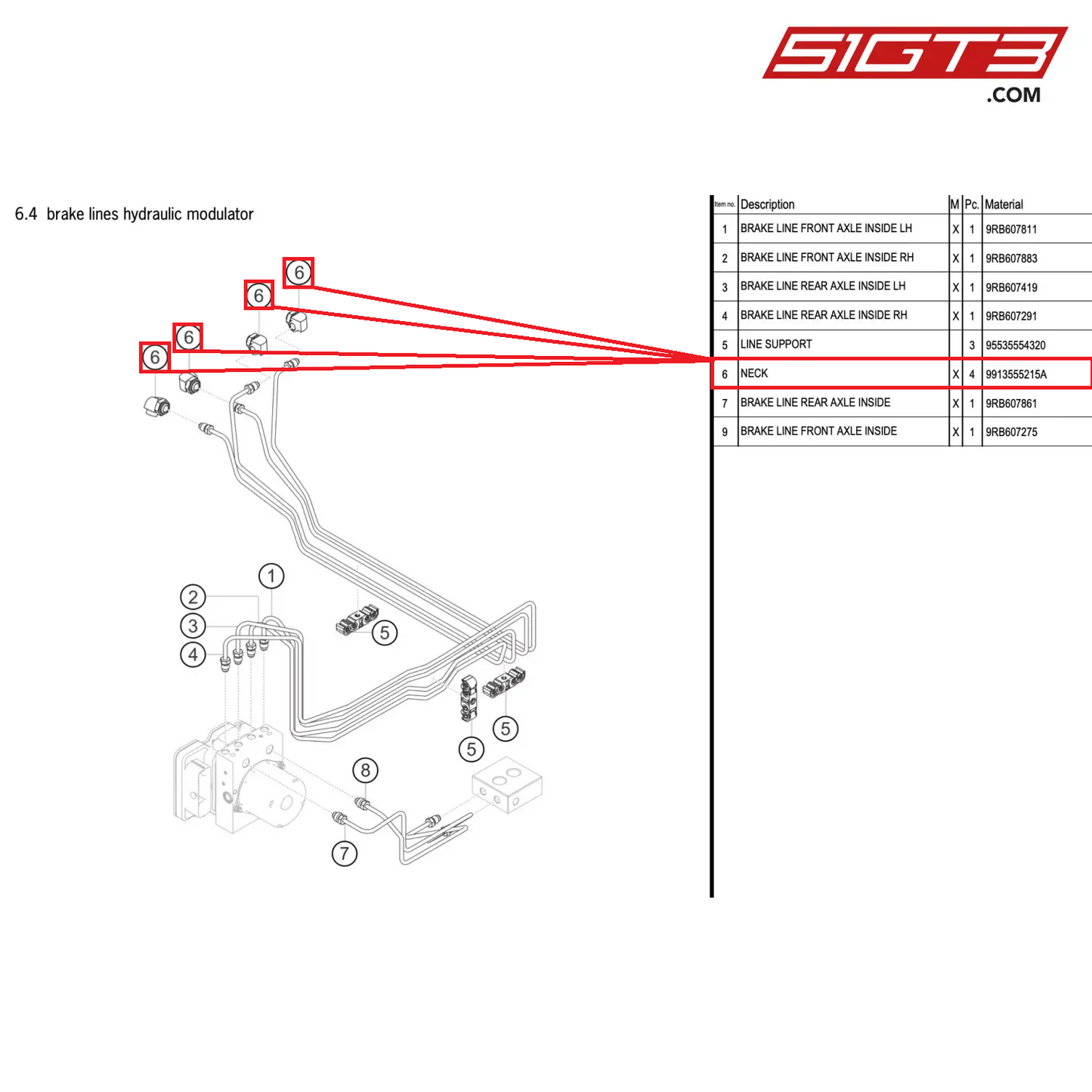 NECK - 9913555215A [PORSCHE 992.1 GT3 R]