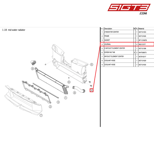JOURNAL - 992121577 [PORSCHE 992.1 GT3 Cup]
