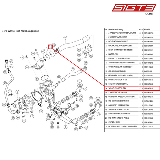 WIG-0-FLEX CAGE -D24 - 99610678280 [PORSCHE 997.1 GT3 R]