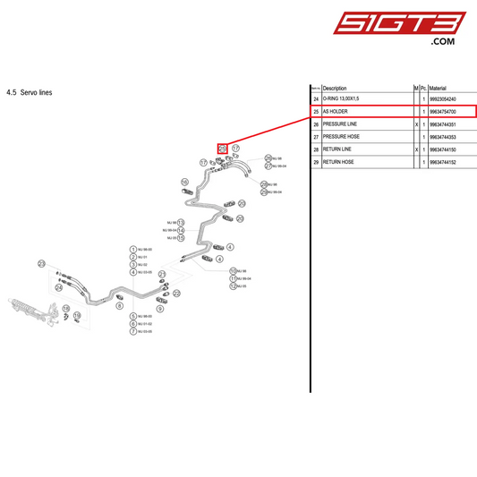 AS HOLDER - 99634754700 [PORSCHE 996 GT3 Cup]