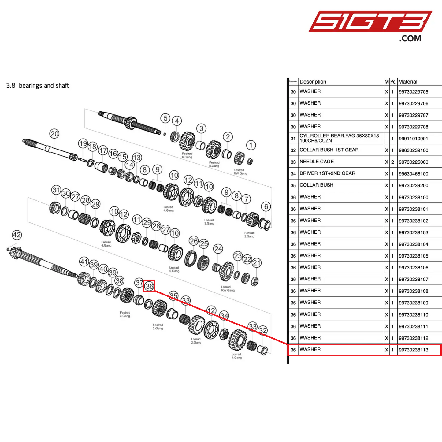 LAVATRICE - 99730238113 [PORSCHE 997.2 GT3 Cup]