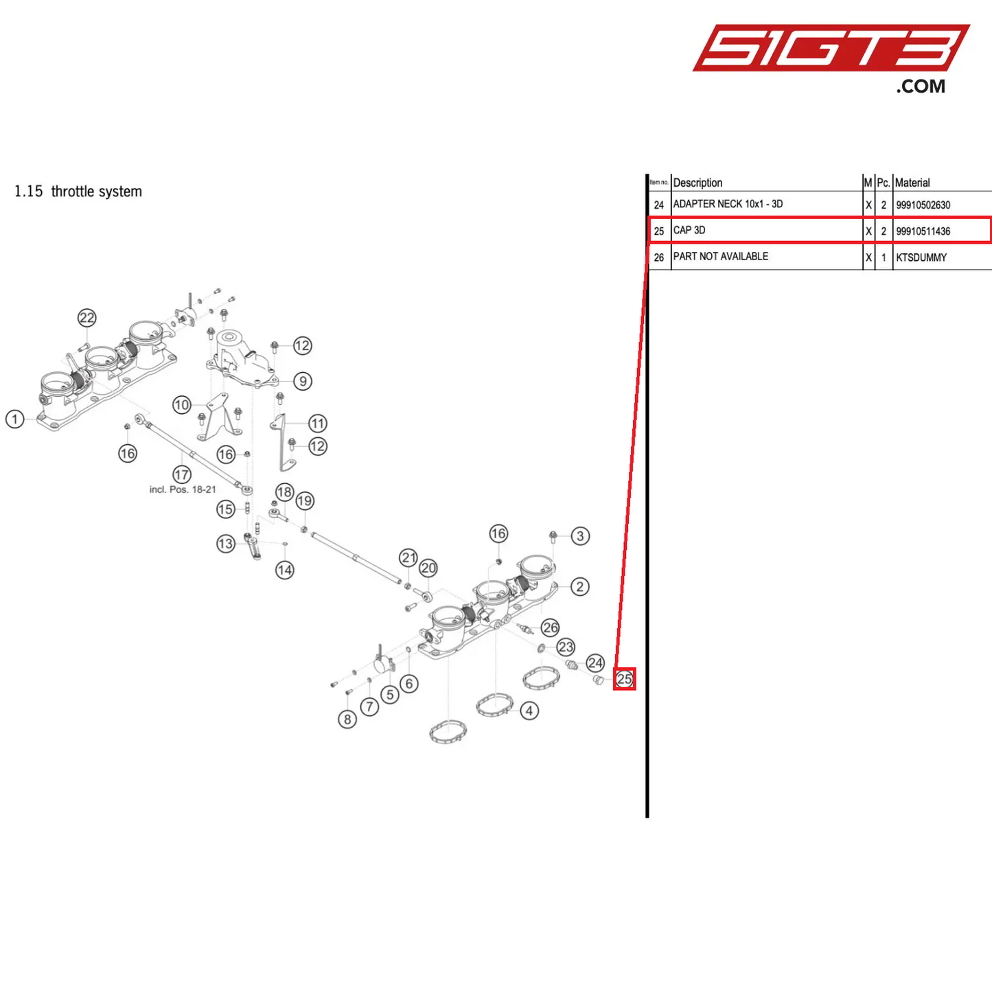 CAP 3D - 99910511436 [PORSCHE 911 GT3 R Type 991 (GEN 2)]