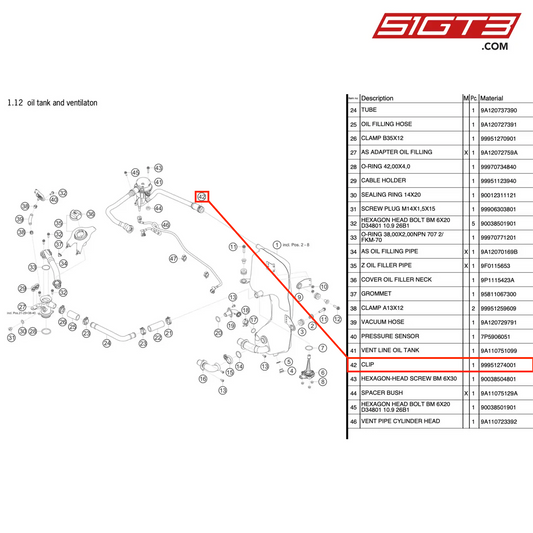 CLIP - 99951274001 [PORSCHE 911 GT3 Cup Type 991 (GEN 2)]