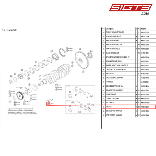 CREASE - 99991772600 [PORSCHE 996 GT3 Cup]