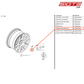 WHEEL ELECTRONICS CUP - 9F0907275A [PORSCHE 991.2 GT3 Cup]