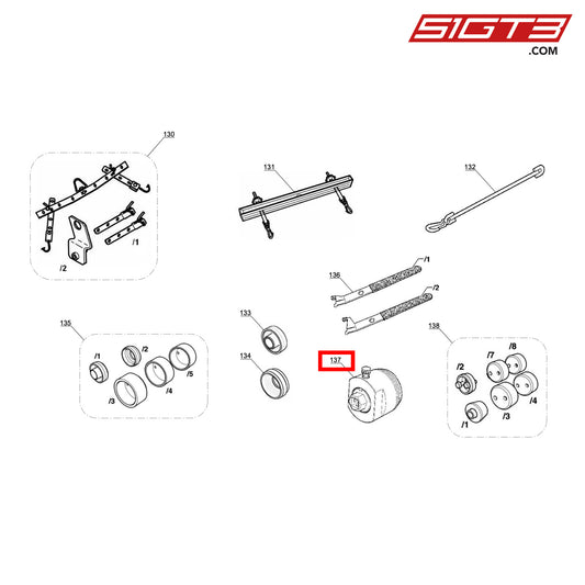 SHAFT SEAL REMOVER (SPWZ T 40019) - V03 839 141 AS [Audi R8 GT4]