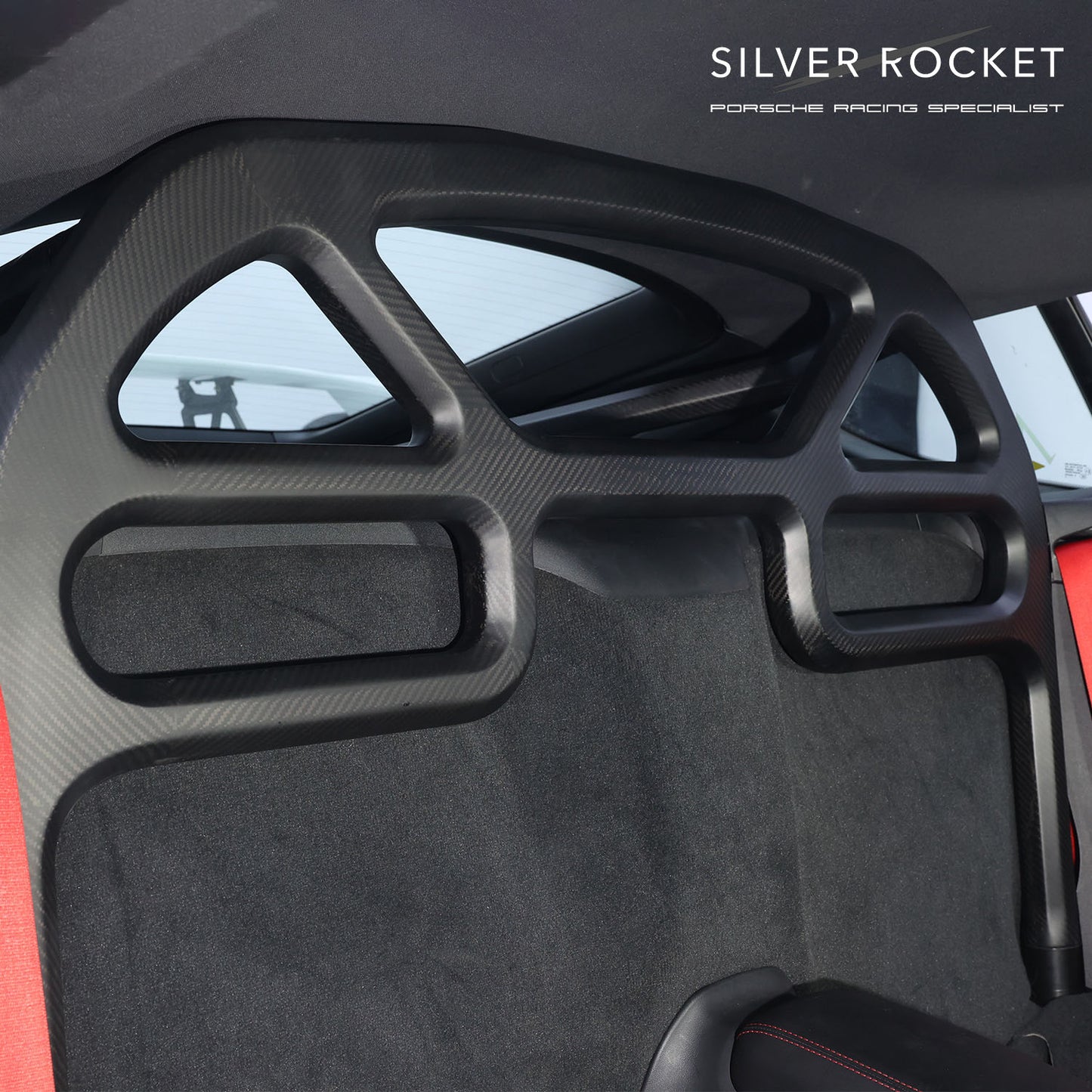 SilverRocket DURA&LIGHT CAYMAN CLUBSPORT ROLL CAGE REINFORCED ANCHOR KIT - 7075 ALUMINUM [PORSCHE 718 / GT4 / RS]