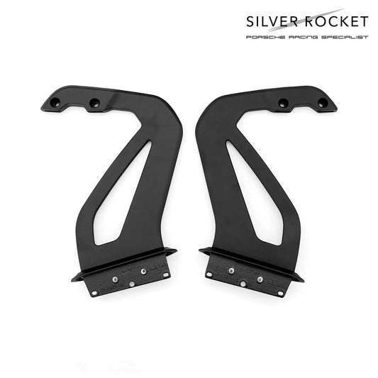 SilverRocket GT4 RS 3-INCH WING RISER Ver2.0 - OEM ALUMINIUM CASTING [PORSCHE 718 GT4 RS]