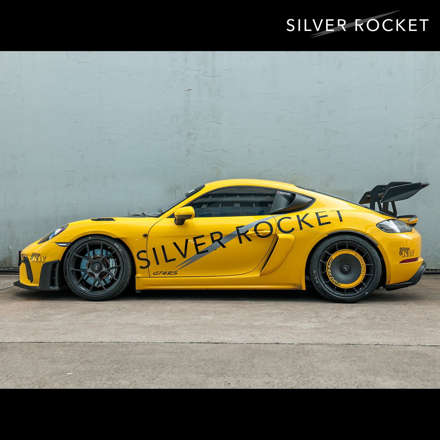 SilverRocket 3X3 CC-1 WING RISER PRO FOR PORSCHE GT4 RS [PORSCHE 718 GT4 RS]