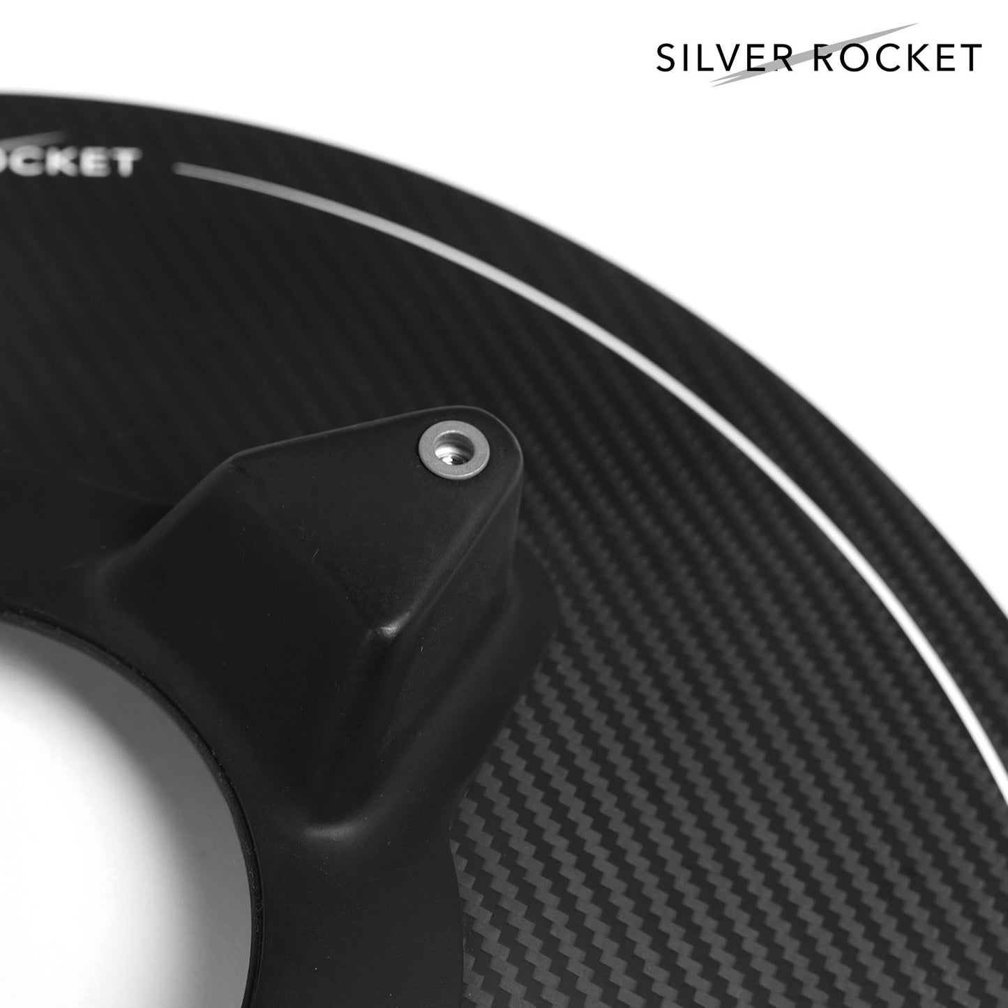 SilverRocket DRY CARBON FIBER R-HR AERODISC (for Aluminum Rims) [PORSCHE 718 GT4 RS]