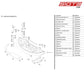 Air Guide Part Outside Right - 9F0815216D [Porsche 911 Gt3 R Type 991 (Gen 2)] Underbody Panelling