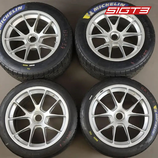 App Tech Wheels With Michelin Tires - 9913621318A / 9913621518A [Porsche 991 Cup] Wheels & Tyres