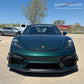 SilverRocket DRY CARBON FIBER CLUBSPORT DIVE PLANE & LOWER SIDE SPOILER [PORSCHE 718 GT4 / RS]