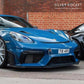 SilverRocket DRY CARBON FIBER CLUBSPORT DIVE PLANE & LOWER SIDE SPOILER [PORSCHE 718 GT4 / RS]