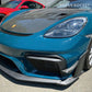 SilverRocket DRY CARBON FIBER CLUBSPORT DIVE PLANE & LOWER SIDE SPOILER [PORSCHE 718 GT4 / RS]