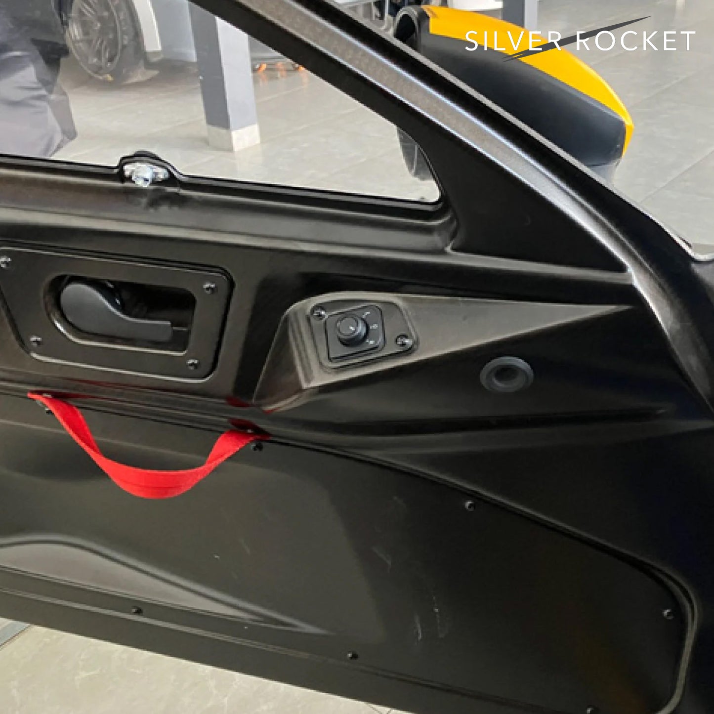 PORTE CARBONIO LEGGERO PORSCHE MOTORSPORT E ASSEMBLAGGIO FINESTRE LATERALI RESINA - 9F2831052BY / 9F2831051BY [PORSCHE 981 / 718 / GT4 / RS / Clubsport]