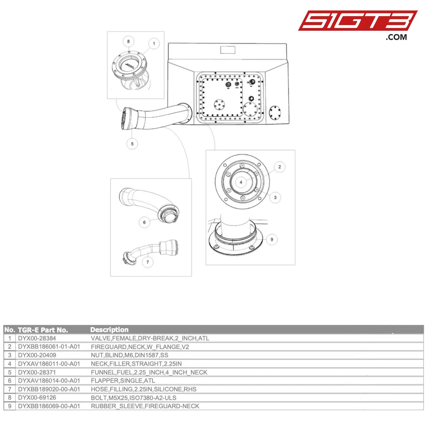 Flapper Single Atl - Dyxav186014-00-A01 [Gr Supra Gt4 Evo] Refiller