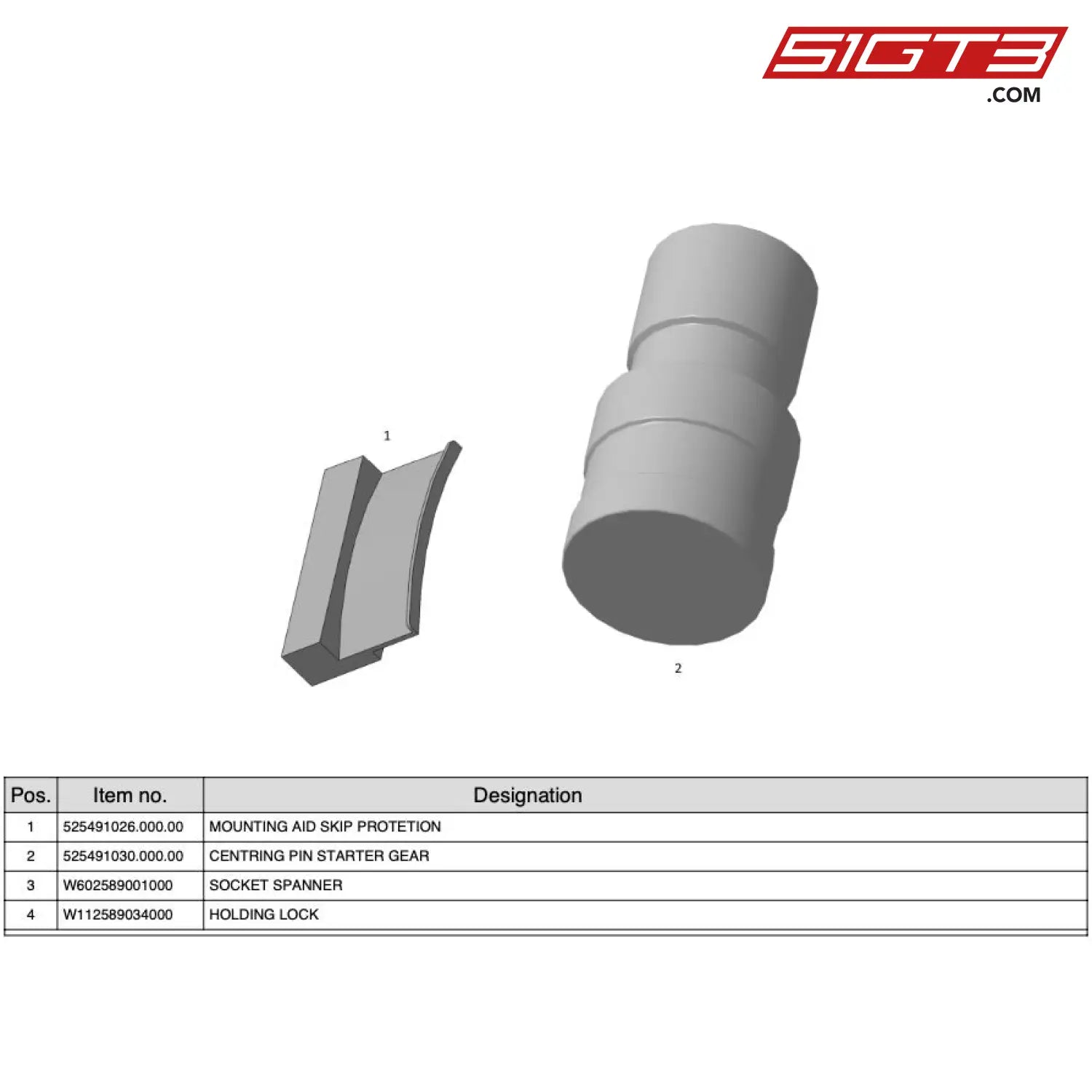 Mounting Aid Skip Protetion - 525491026.000.00 [Mercedes-Amg Gt4] Engine Tooling