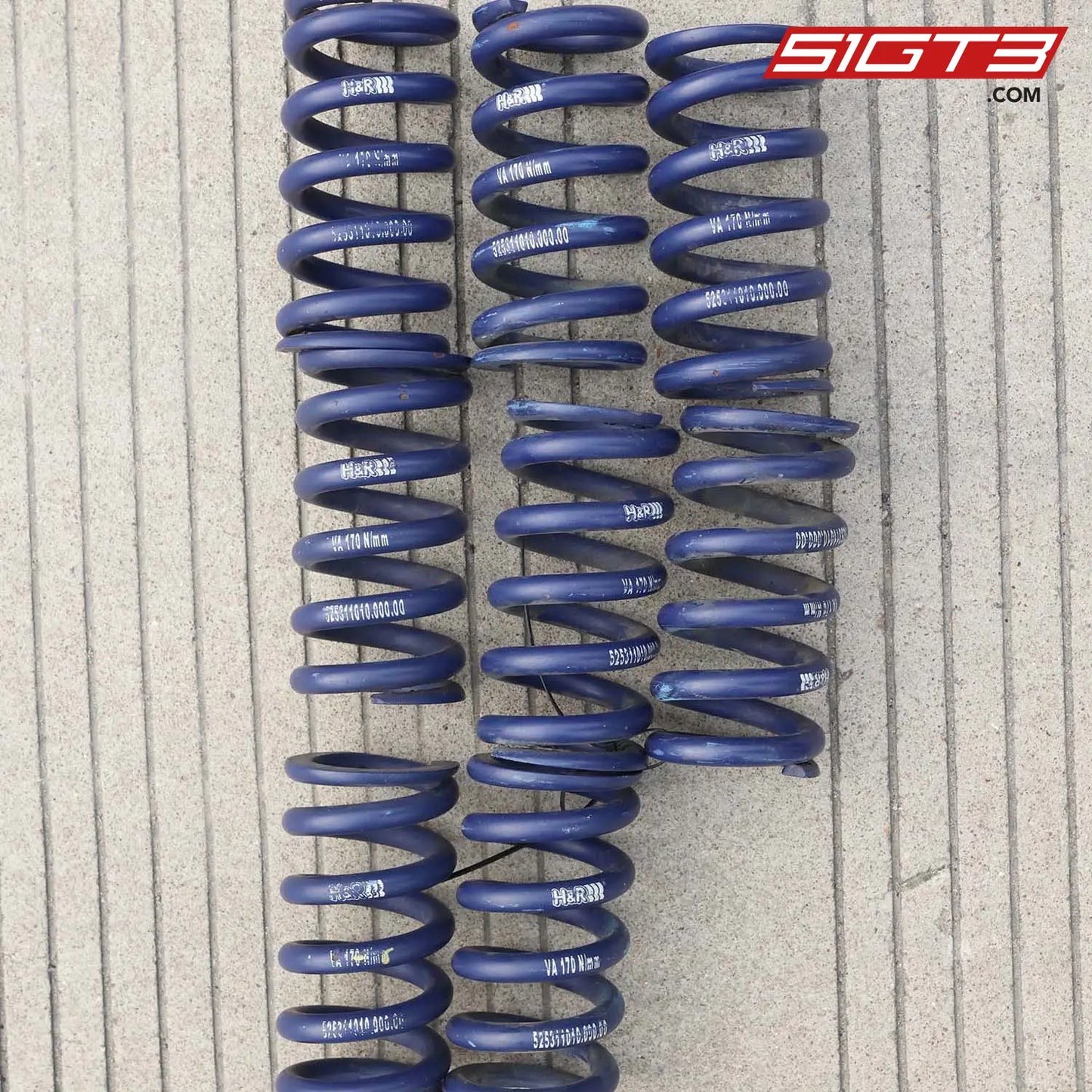 Set Main Spring Fa C=170 - 525311010.Etb.00 [Mercedes-Amg Gt4] Springs Homologated