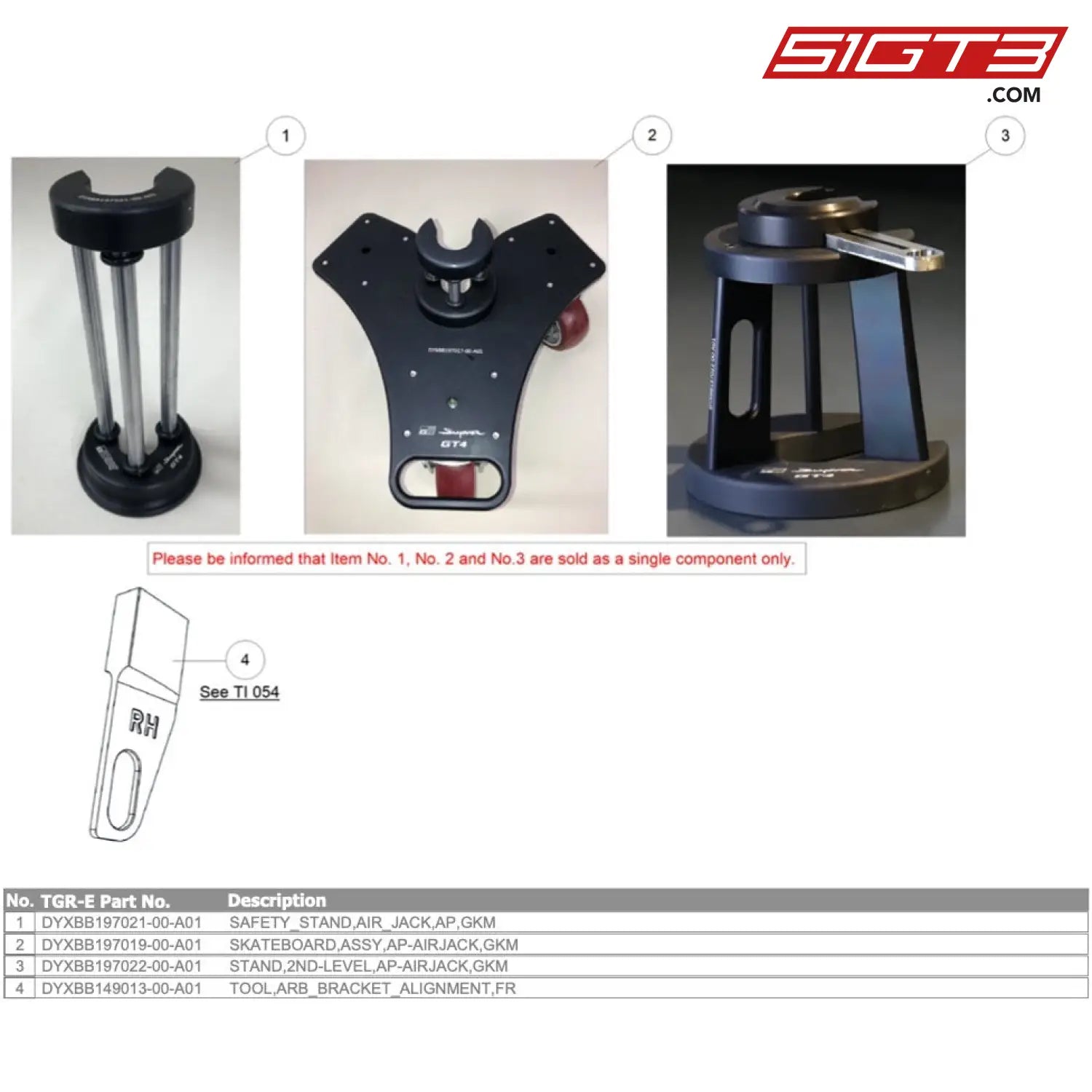 Stand 2Nd-Level Ap-Airjack Gkm Gt4 Evo - Dyxbb197022-00-A01 [Gr Supra Evo] Jack Stands Tools