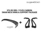 SilverRocket GT4 RS DRS-1 FLEX-CARBON SWAN NECK WING & SUPPORT PACKAGE [PORSCHE 718 GT4 RS]