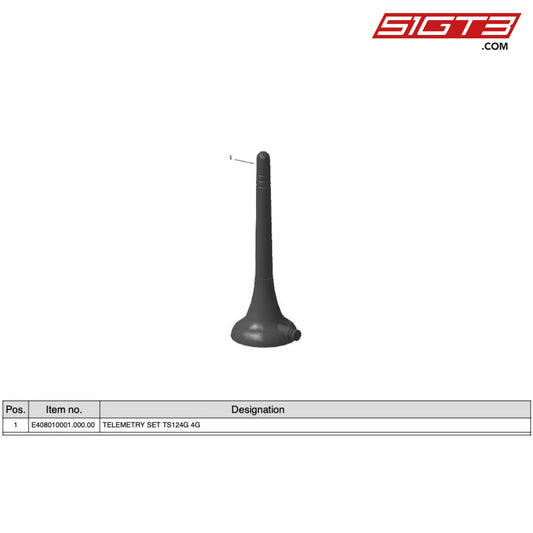 Telemetry Set Ts124G 4G - E408010001.000.00 [Mercedes-Amg Gt4] Se Telemetry