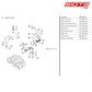 Torx Screw Bm6X45 10.9 - Paf008131 [Porsche 718 Cayman Gt4 Clubsport] Engine Lubrication