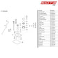 Z Valve Unit - 9F0201741G [Porsche 718 Cayman Gt4 Rs Clubsport] Refueling Plate